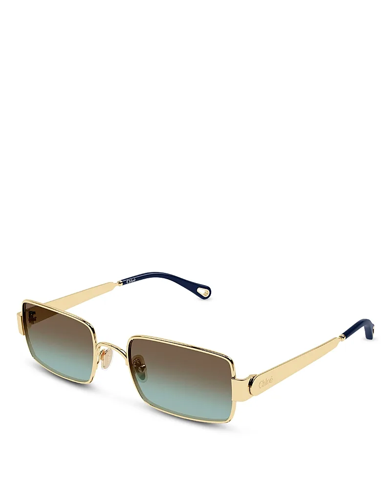 Rectangular Sunglasses, 53mm by Chloe
