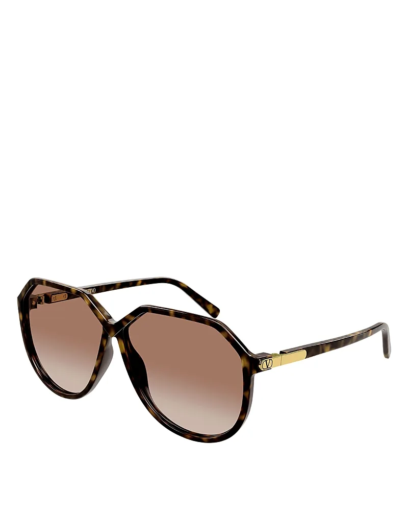 Valentino Geometric Sunglasses, 61mm by Valentino Garavani