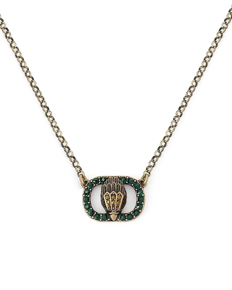 Signature Chelsea Eagle Pendant Necklace, 16-18 by Kurt Geiger London