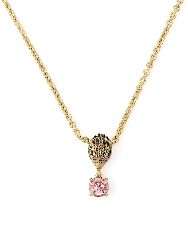 Signature Eagle Stone Pendant Necklace, 16-18 by Kurt Geiger London
