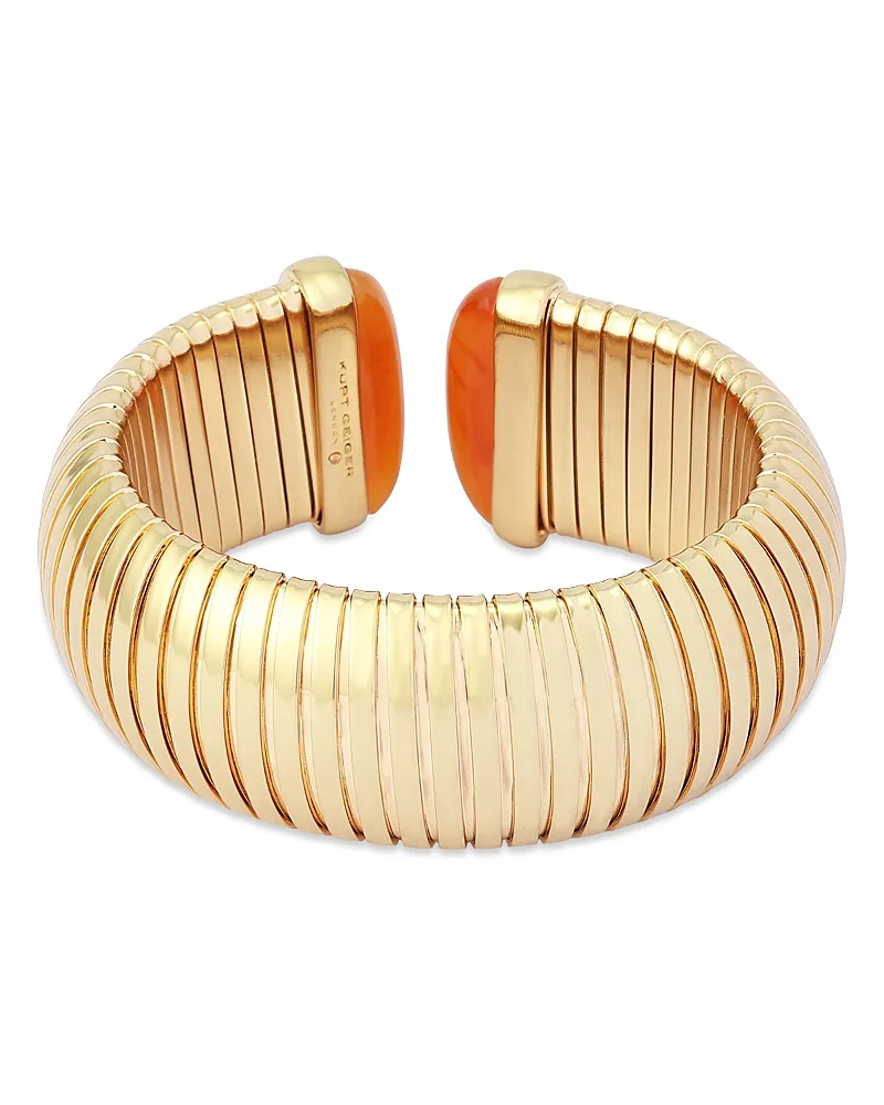 Cabochon Omega Cuff Bracelet by Kurt Geiger London