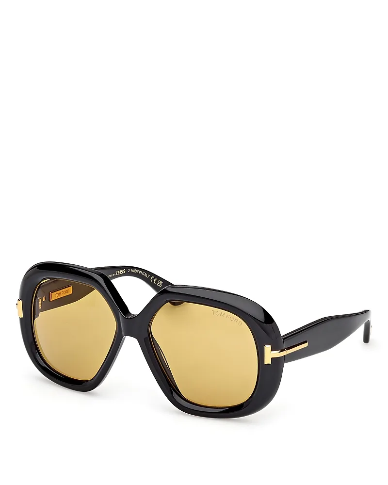 Geometric Sunglasses, 56mm by Tom Ford