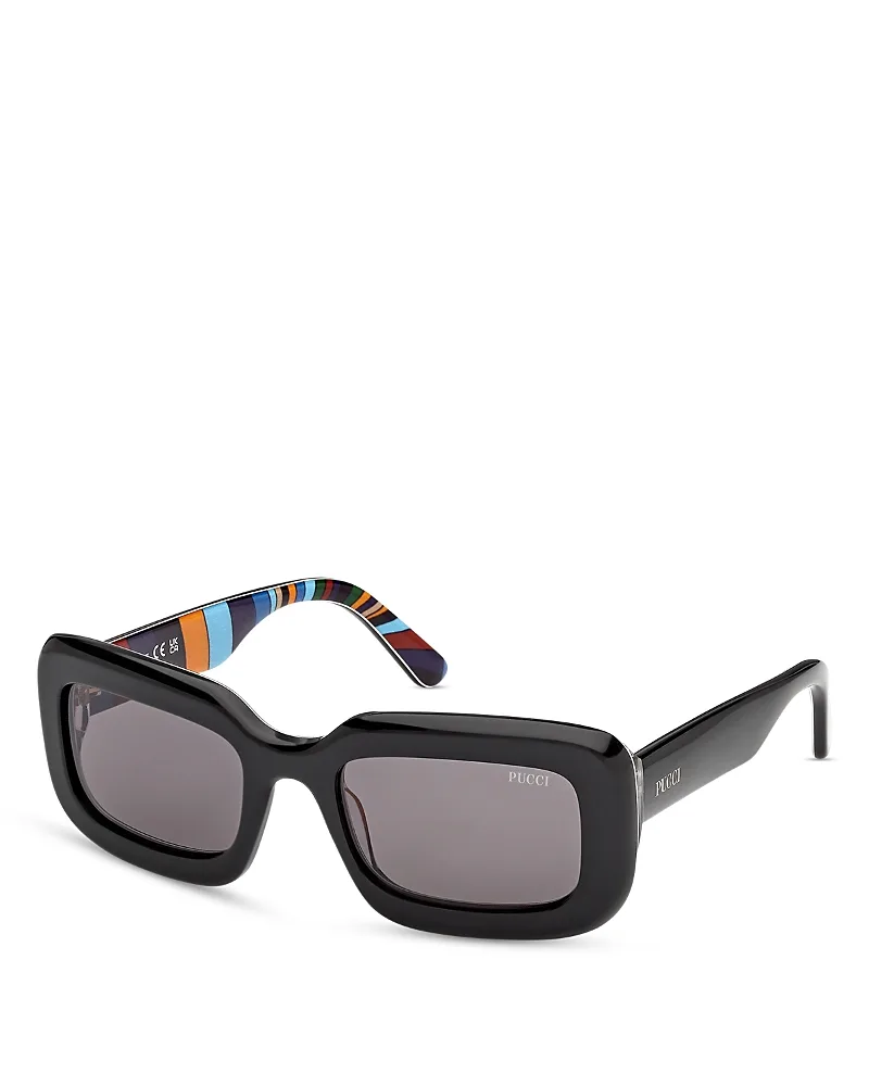 Rectangular Sunglasses, 52mm by Pucci