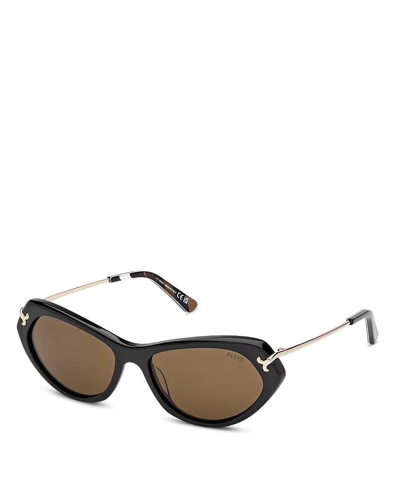 Cat Eye Sunglasses, 56mm by Pucci