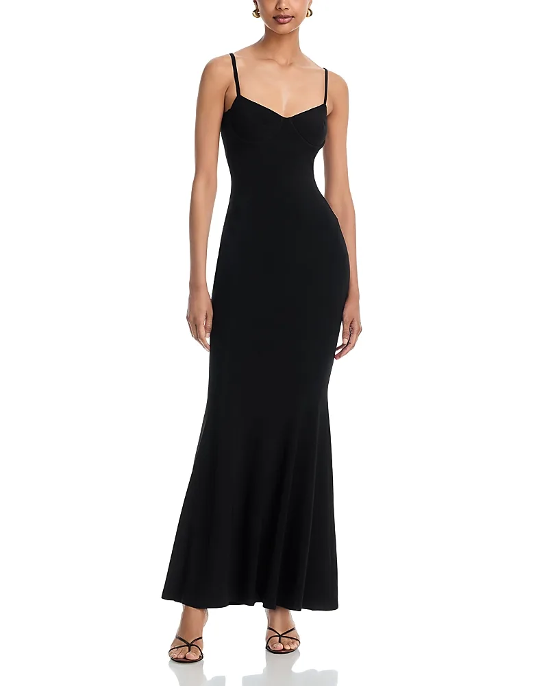 Underwire Fishtail Gown by Norma Kamali