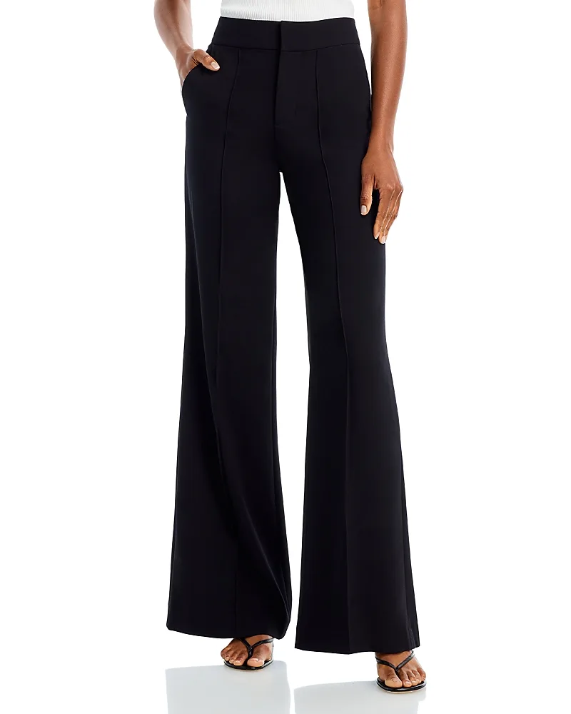 Dylan High Waist Wide Leg Pants by Alice And Olivia