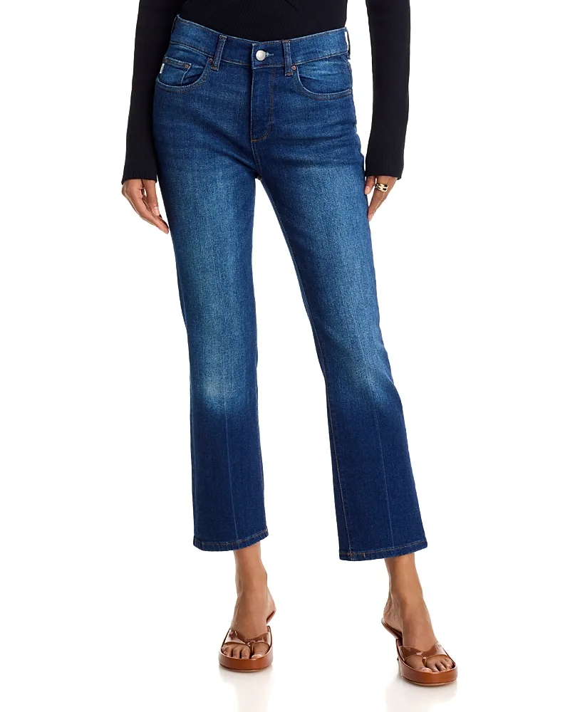 Mara Straight Mid Rise Instasculpt Ankle Jeans