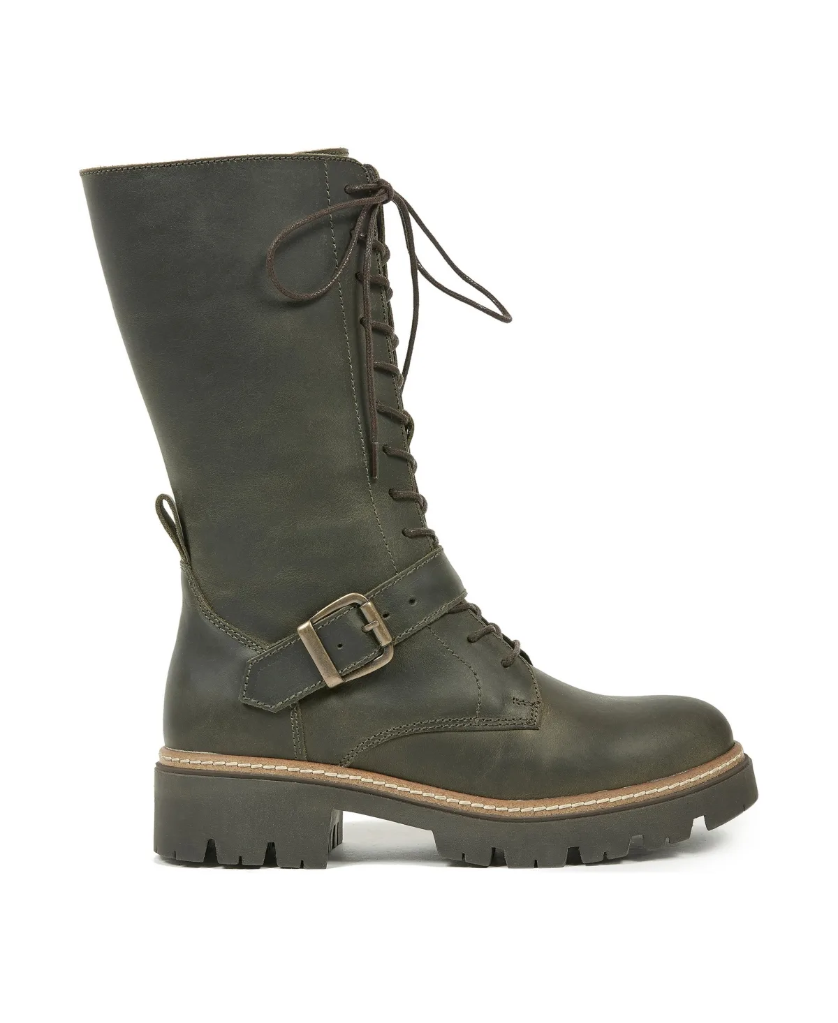 Strap Detail Mid Calf Boot by Celtic & Co.