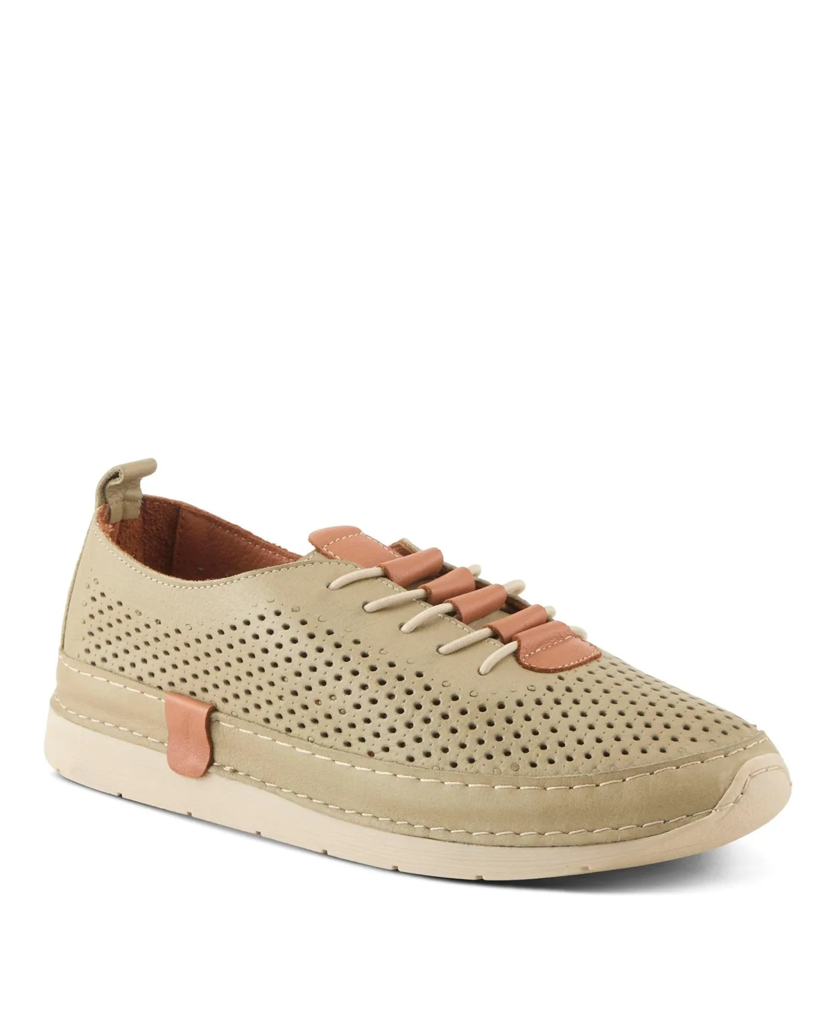 Breen Slip-On Sneakers with Perforated Leather by Spring Step