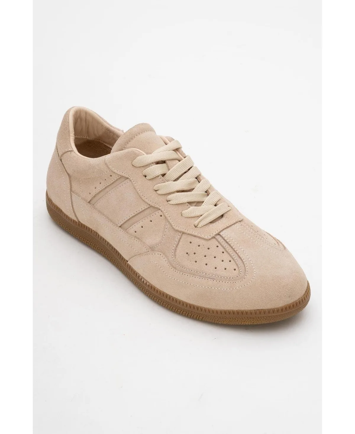 Aurel Suede Leather Sneakers by Forever & Always Shoes