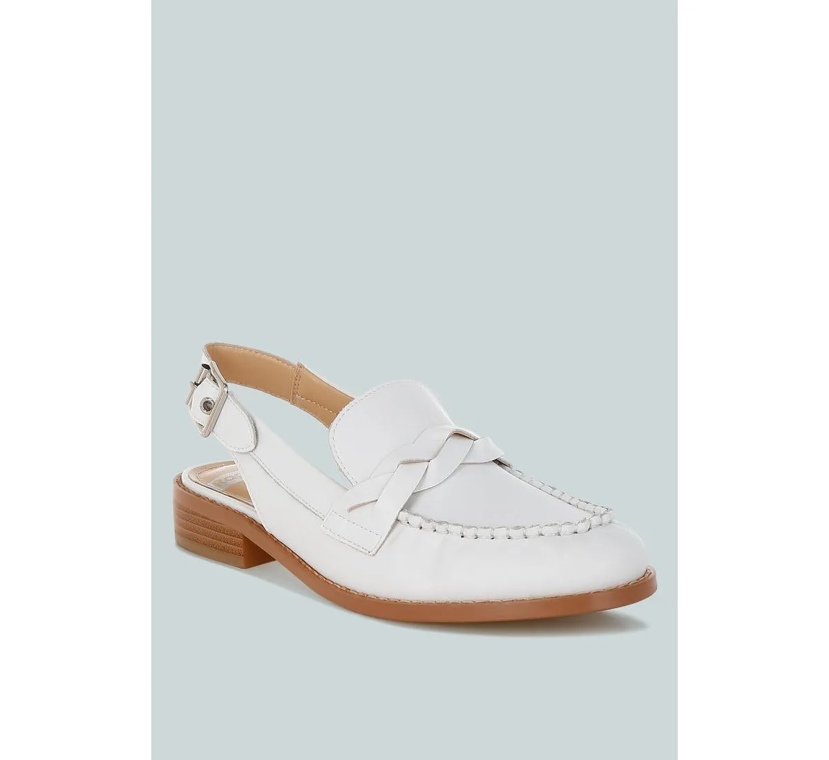 Jemykin Genuine Leather Loafer Sandals by Rag & Co
