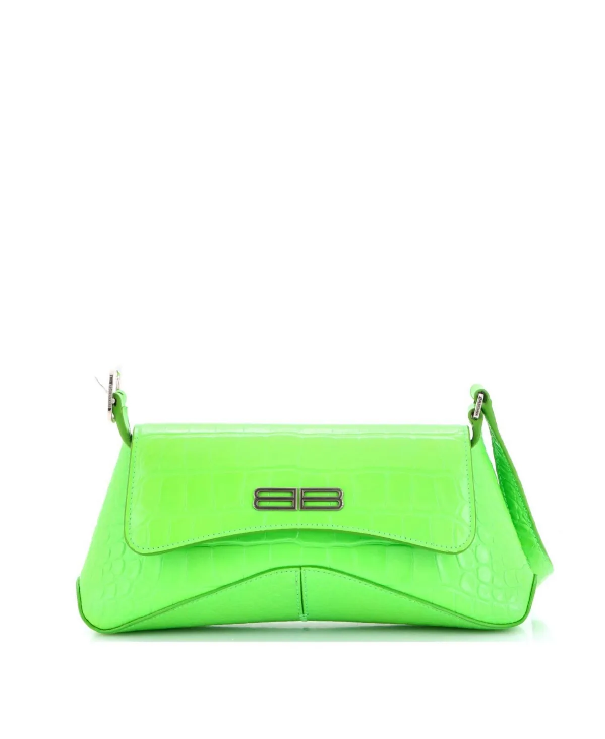 Medium Xx Flap Street Shoulder Bag Embossed Leather by Pre-owned Balenciaga