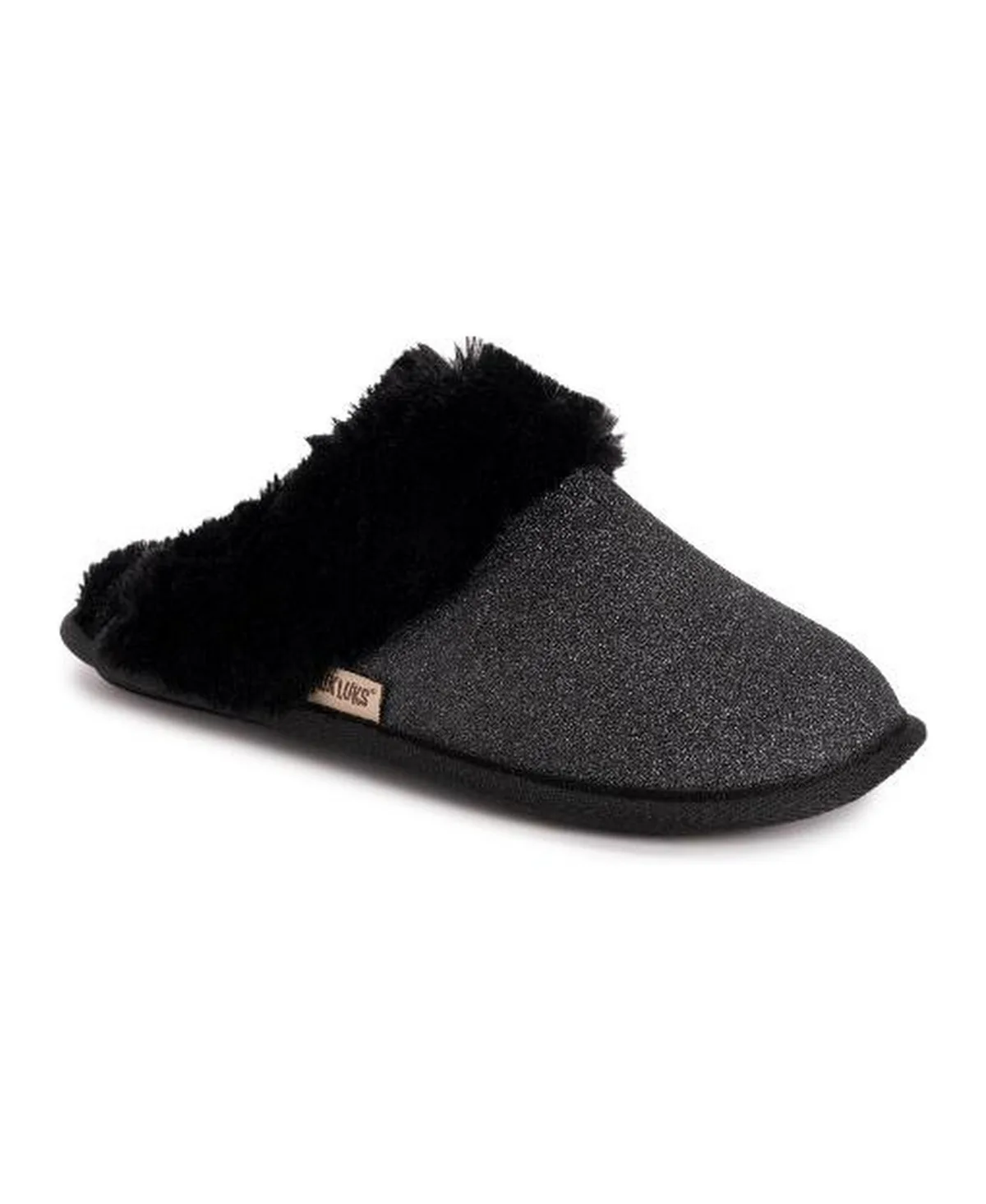 Angled Sparkle Scuff Slipper by Muk Luks