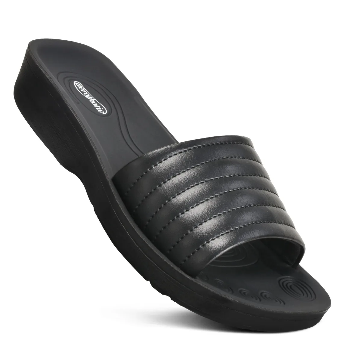Maeve Arch Support Slide Sandal by Aerothotic