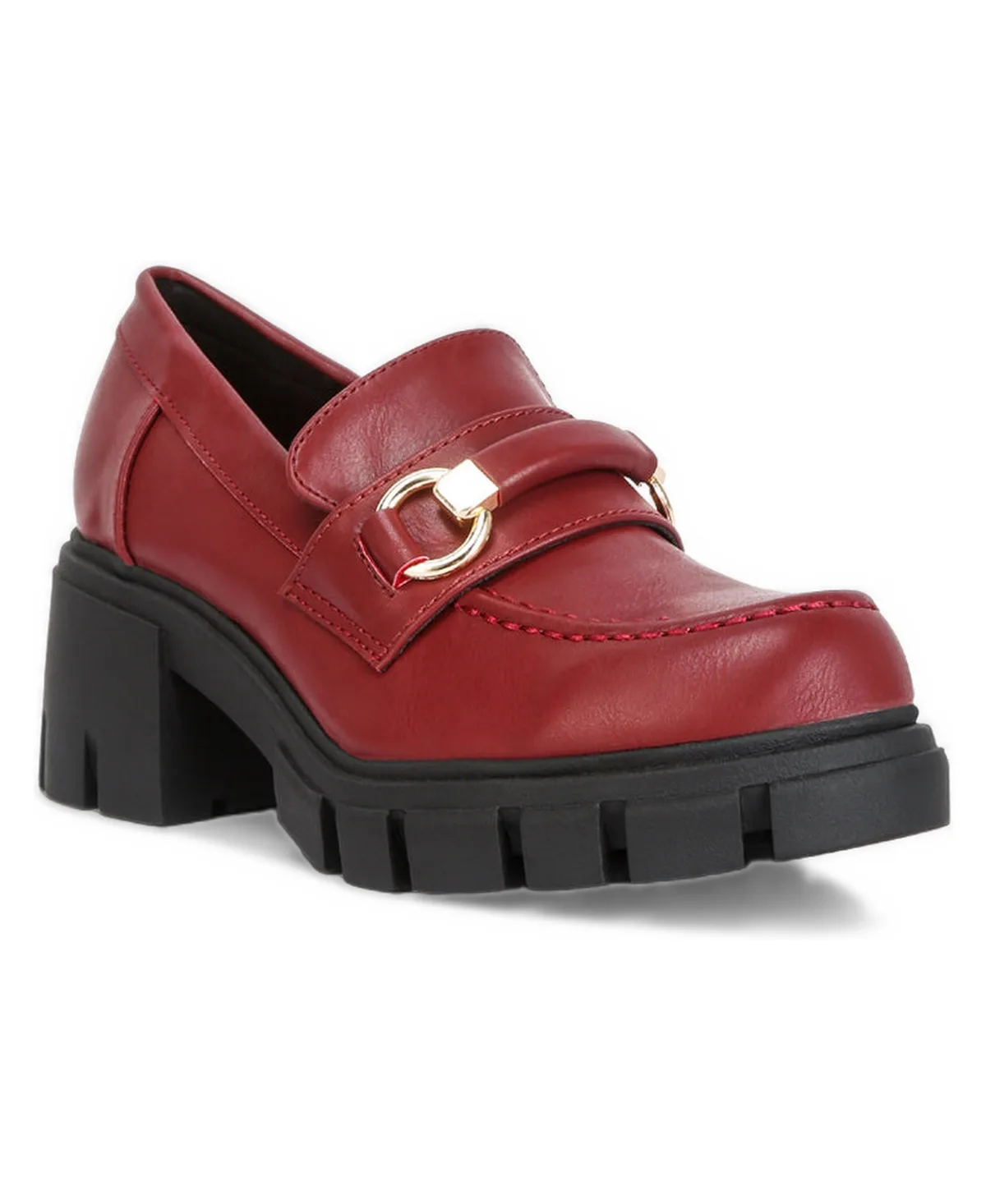 Evangeline Chunky Platform Loafers by Rag & Co