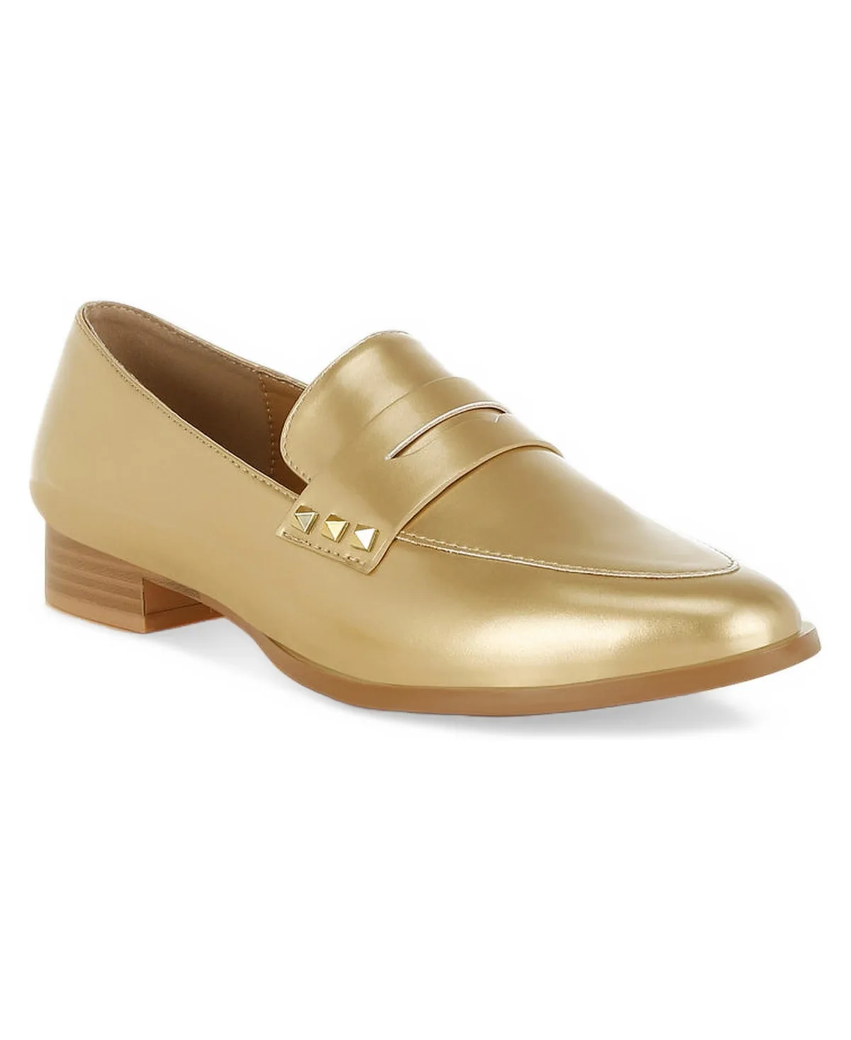 Patent Pleather Penny Loafers