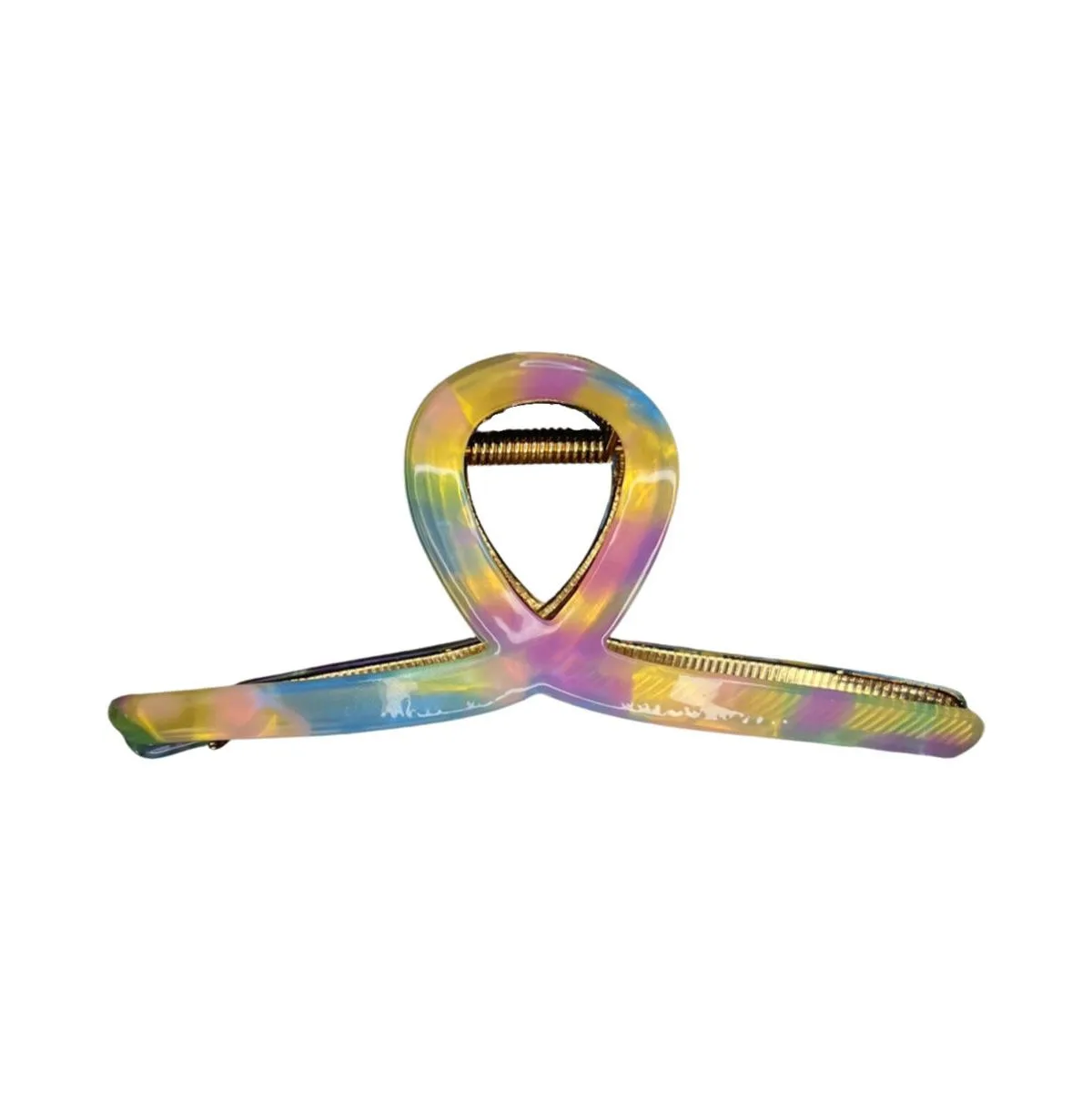 Looped Claw Clip - Rainbow by Headbands Of Hope