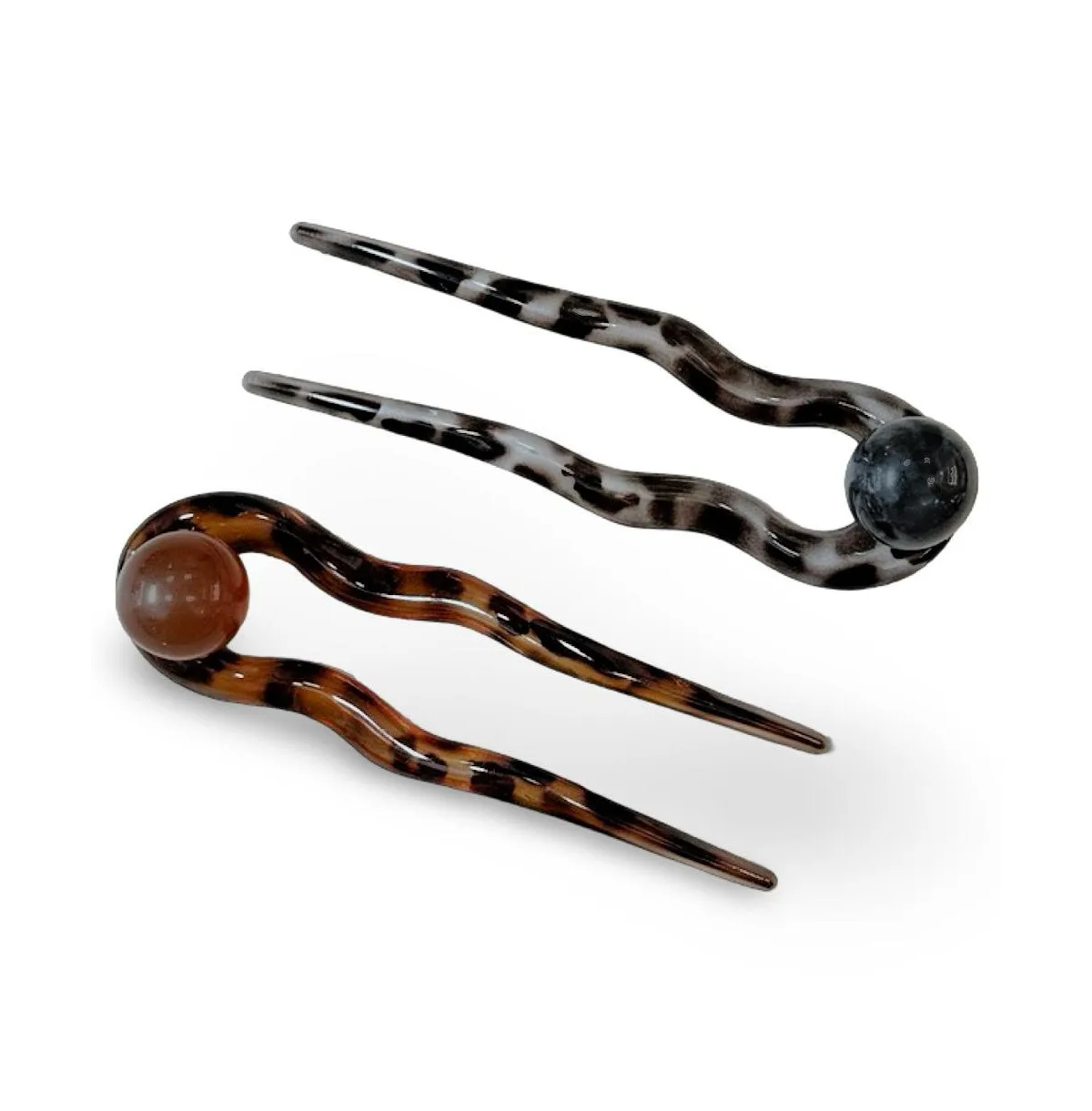 French Hair Pin Set - Tortoise + Pearl by Headbands Of Hope