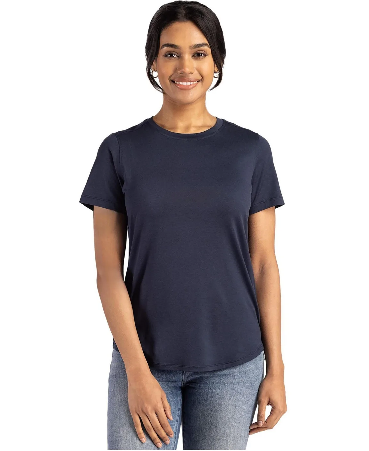 Coastline Epic Comfort Recycled Short Sleeve Tee by Cutter & Buck