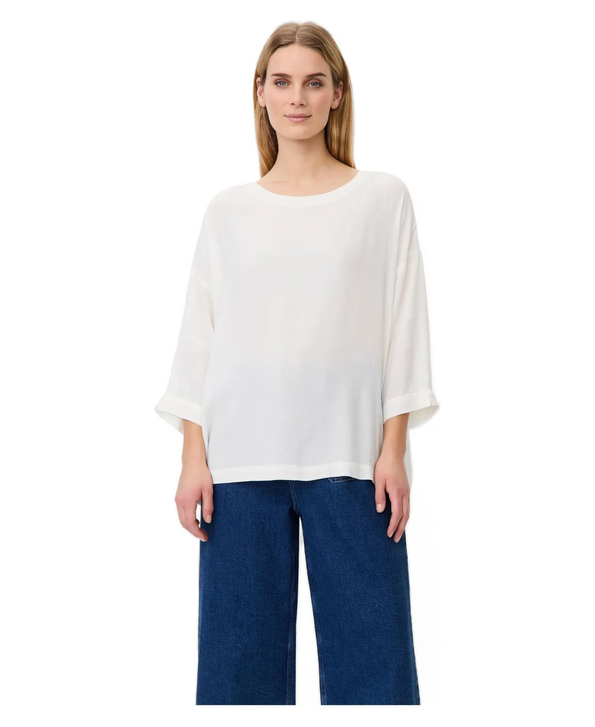 Mabecca Round Neck Draped Blouse by Masai Copenhagen