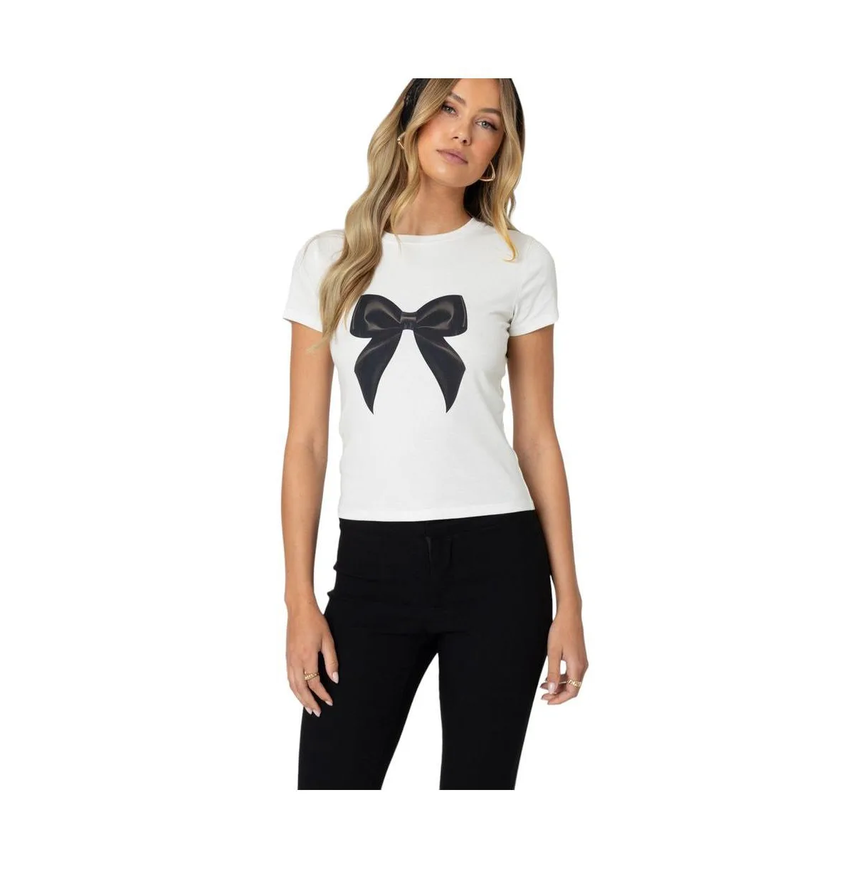 Tied Up T Shirt by Edikted