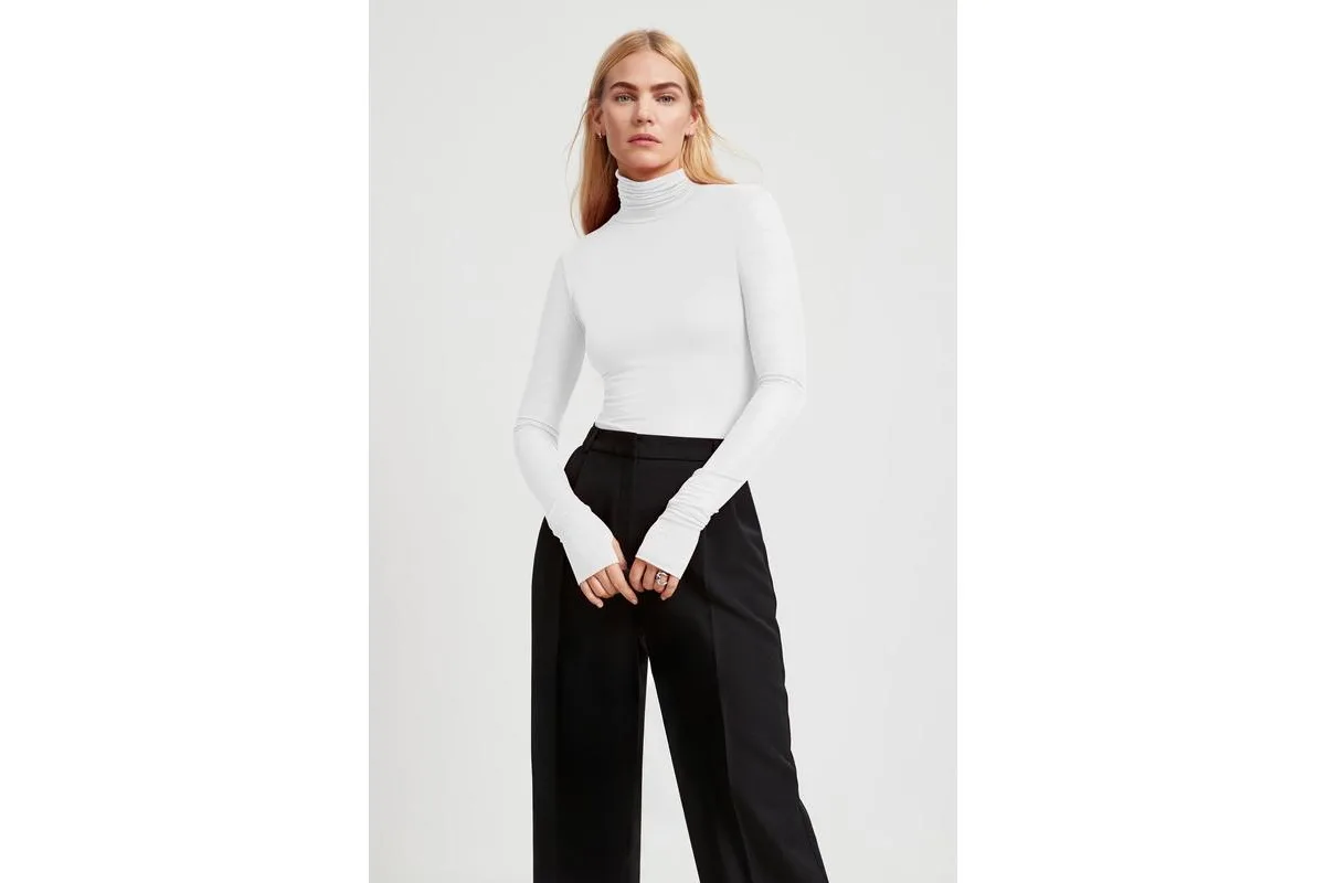 Eloise Sheer Turtleneck by Marcella