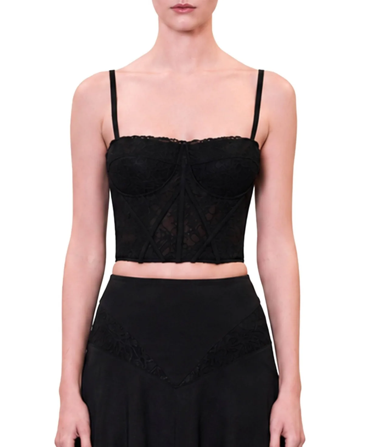 Daydreamers Structured Lace Corset by Pcfg