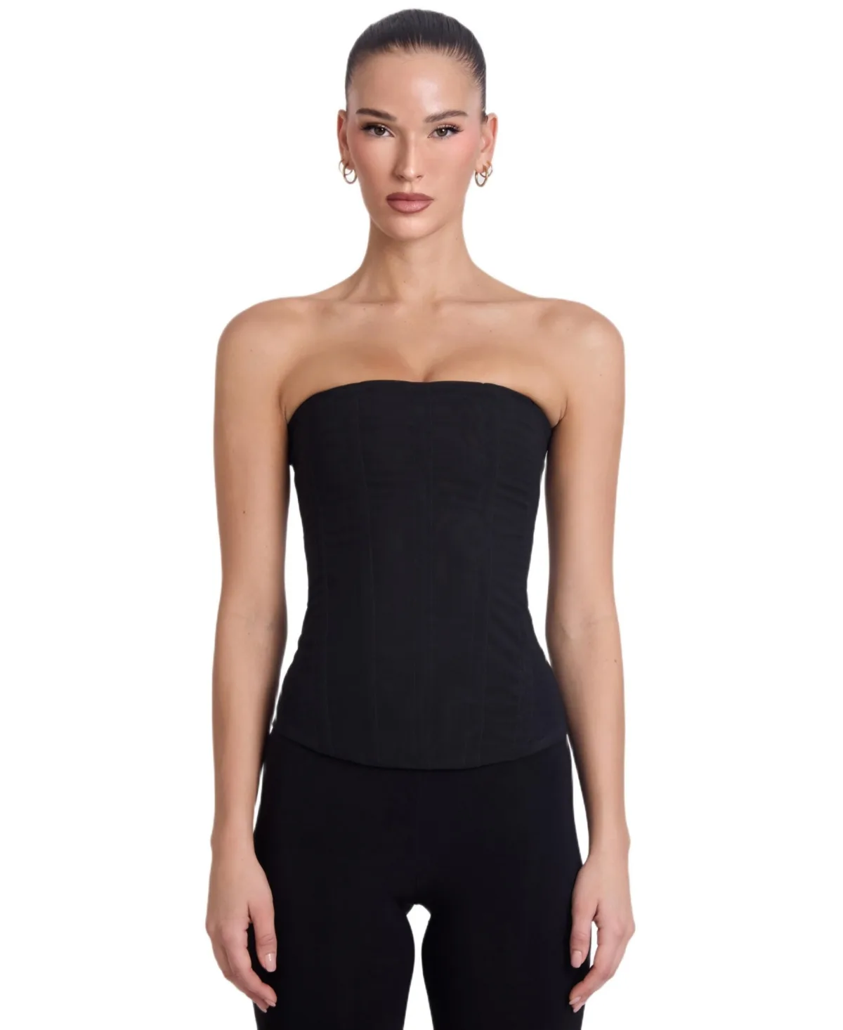 Muse Mesh Corset Top by Leau