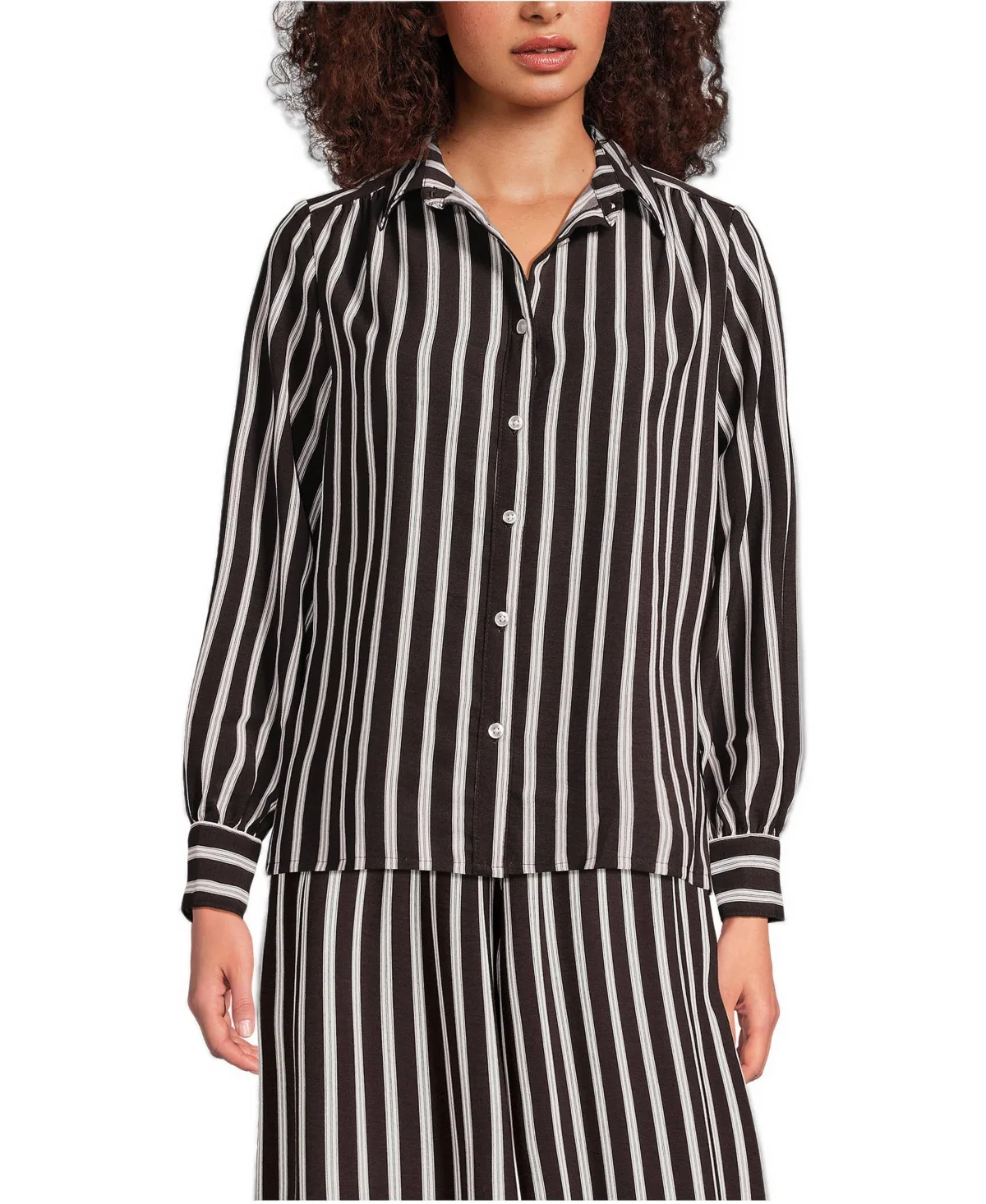 Creaseless Feminine Shirt by Lands' End