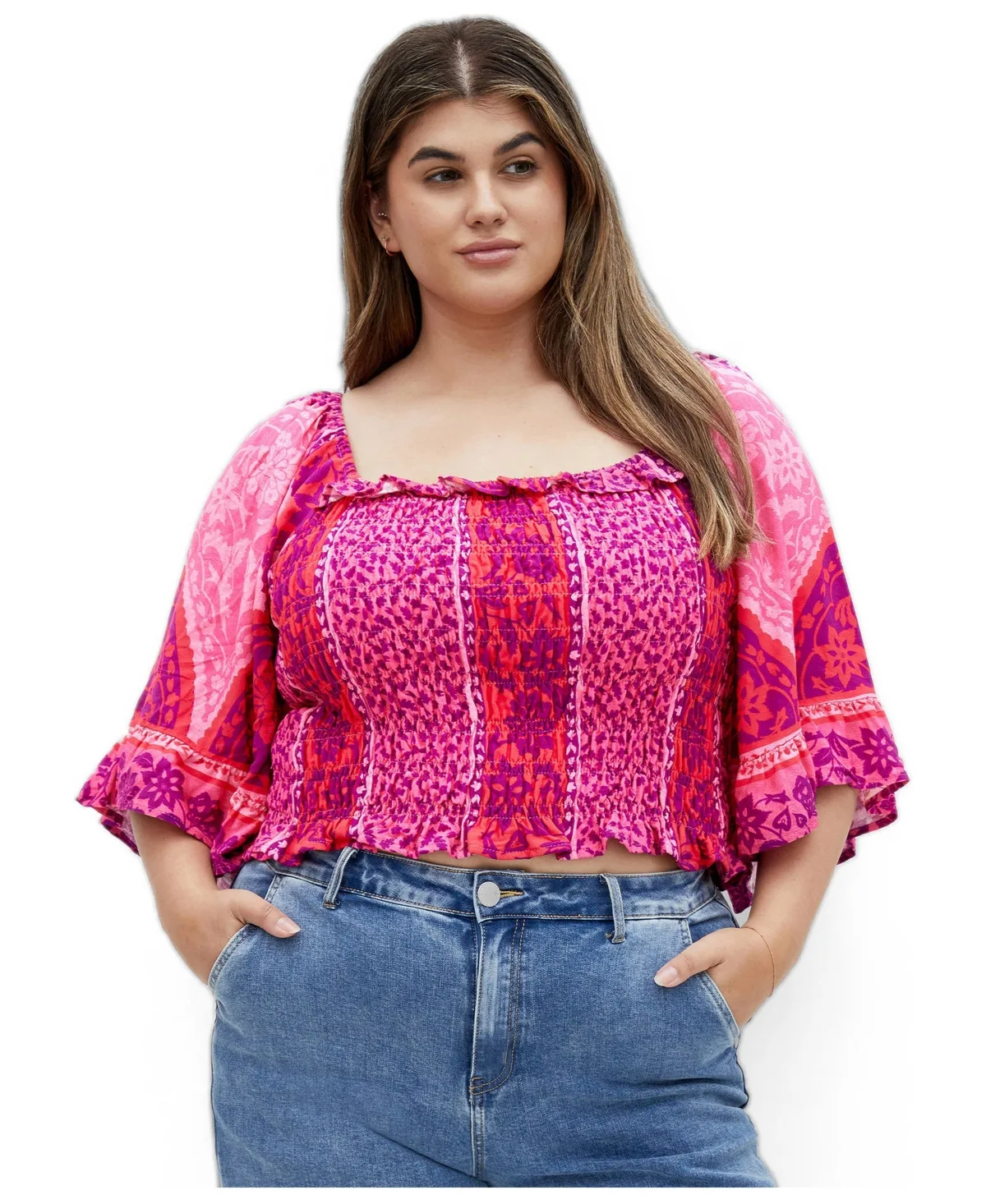 Samara Print Top by City Chic