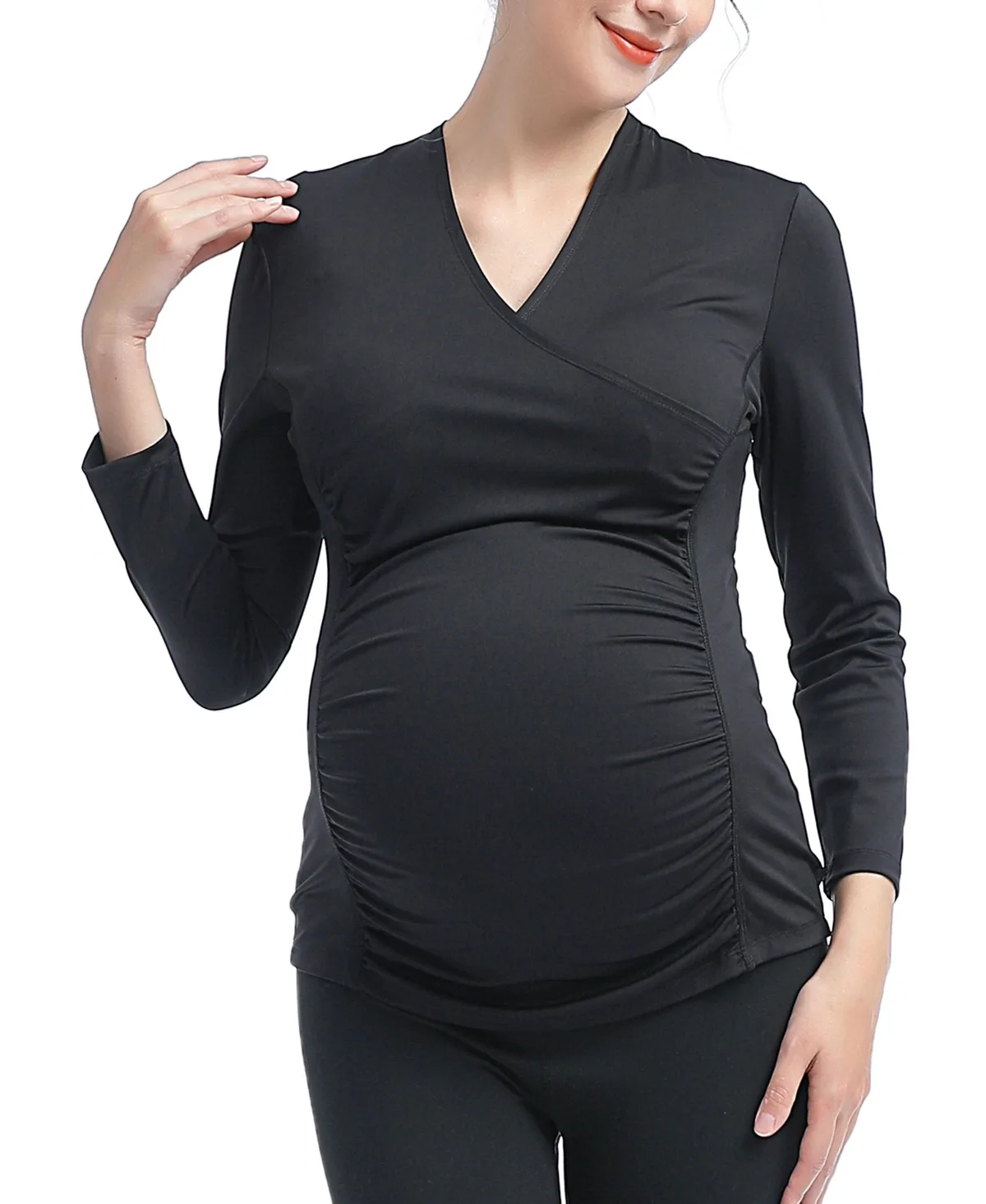 Maternity Essential Nursing Active Top by Kimi + Kai