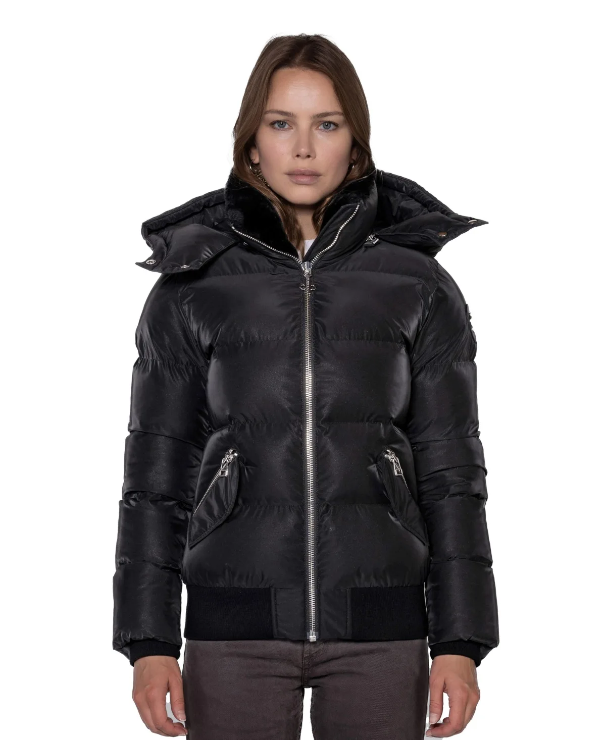 Woody Bomber Quilted Coat by Woodpecker