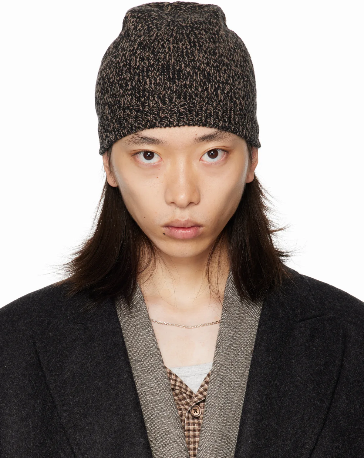 Black & Brown Classic Beanie