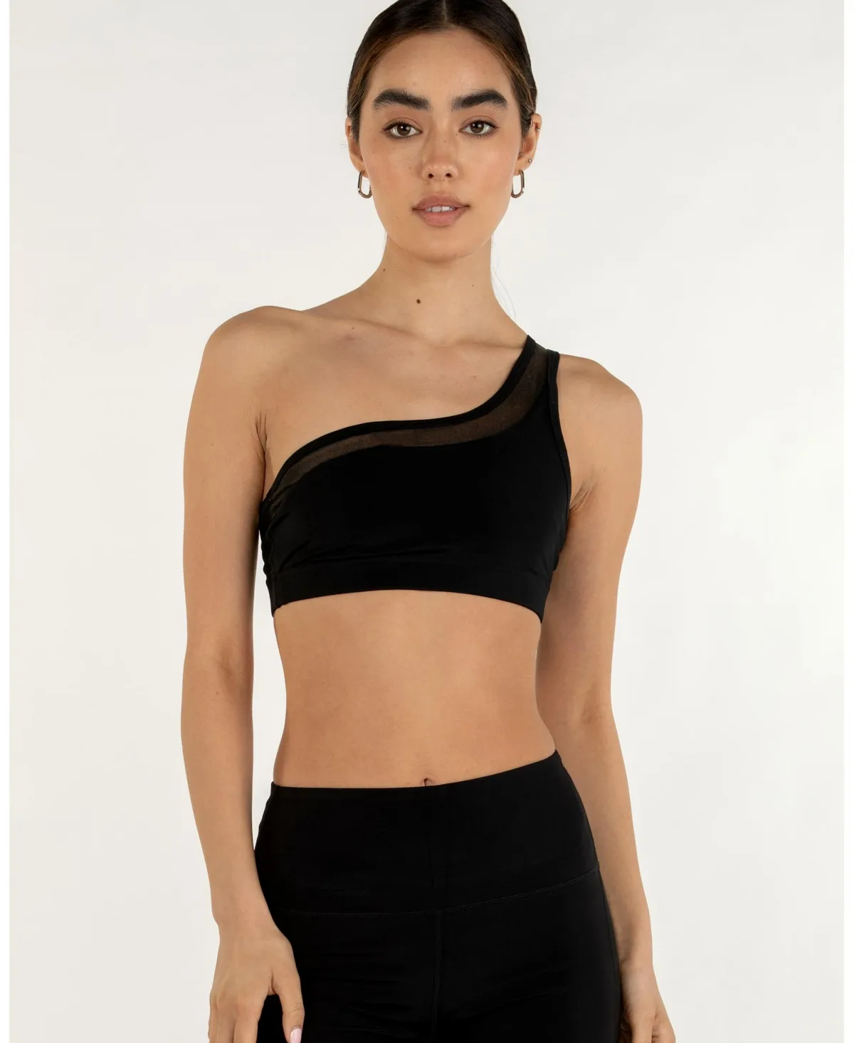 On Duty Mesh One Shoulder Bra
