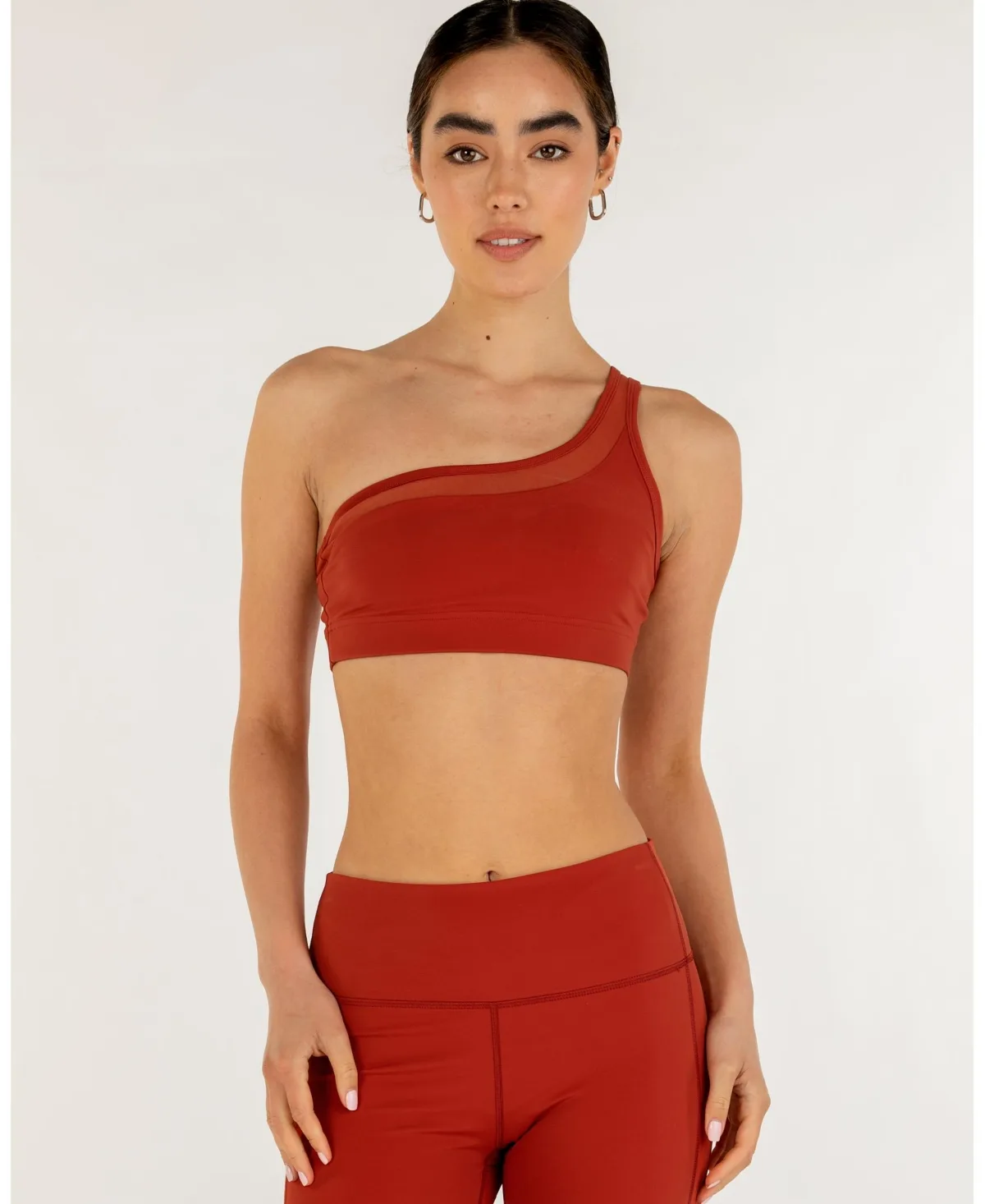 On Duty Mesh One Shoulder Bra