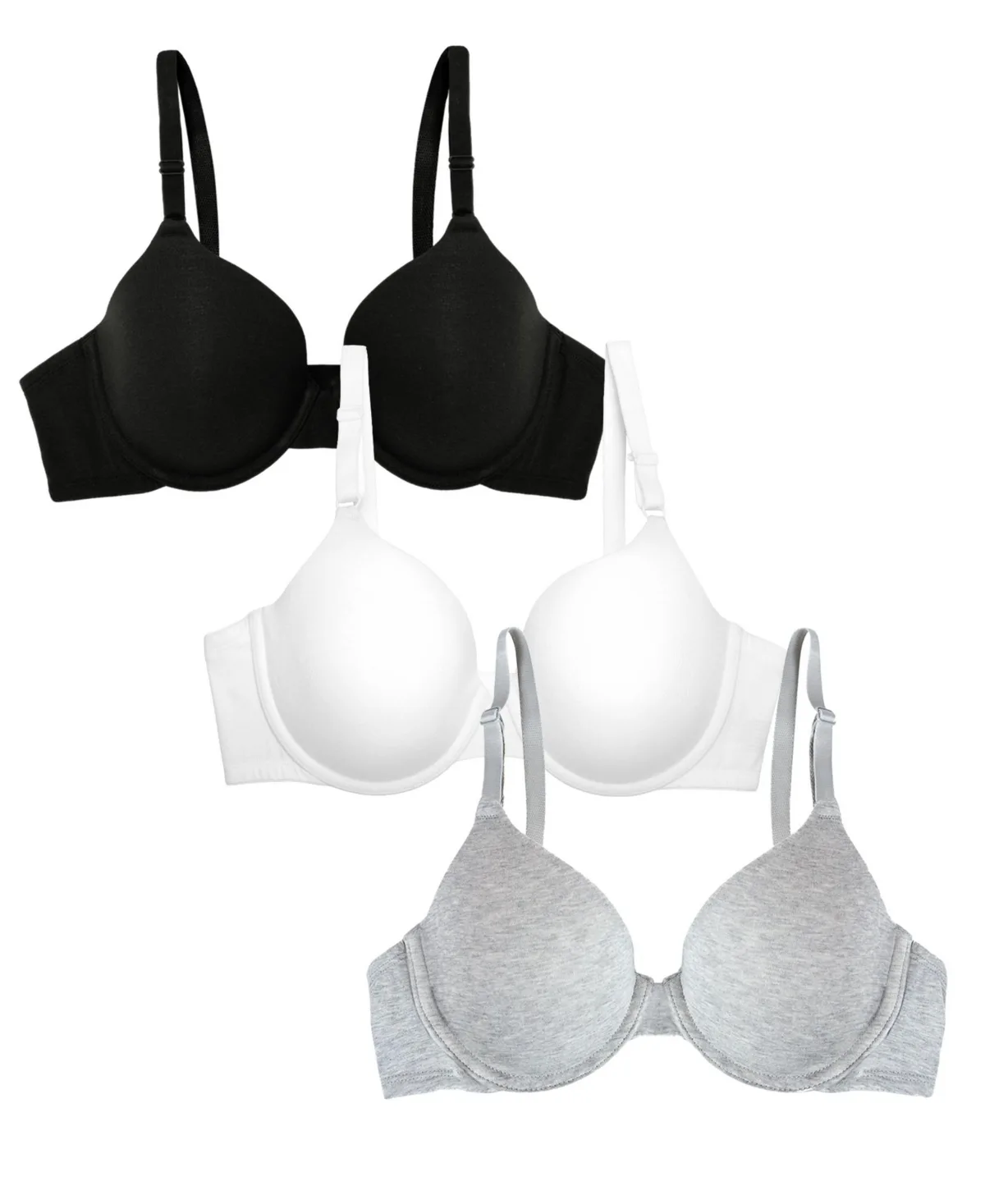 3-Pack T-Shirt Bra by Fruit Of The Loom