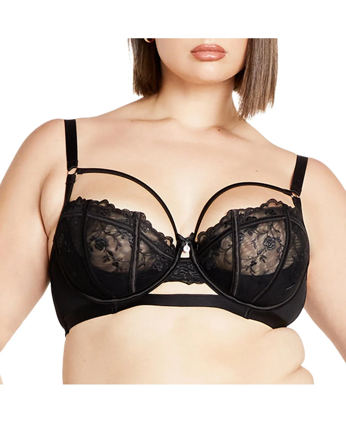 Kristin Demi Underwire Bra by City Chic