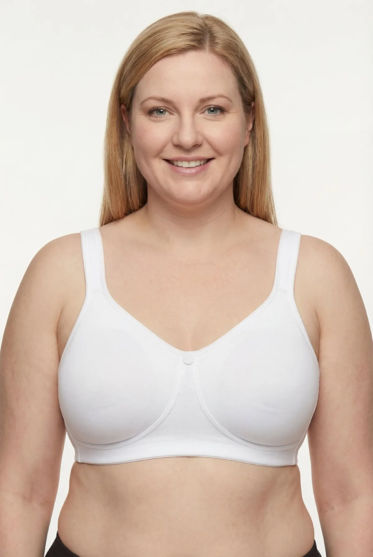 Wireless Microfiber T-Shirt Bra by Comfort Choice