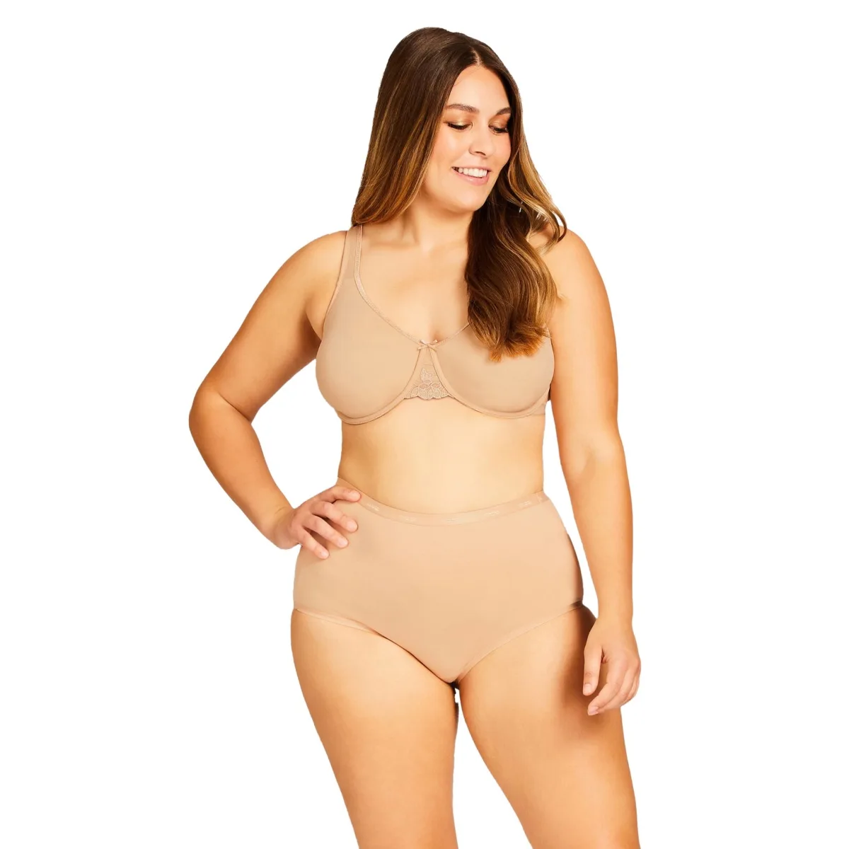 Full-Cut Cotton Spandex Brief 3-Pack by Avenue