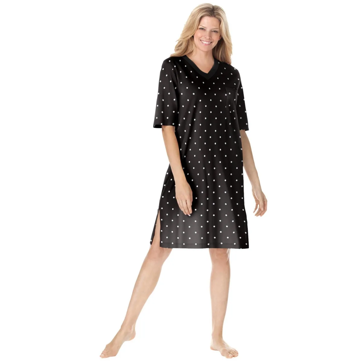 Print Sleepshirt by Dreams & Co.