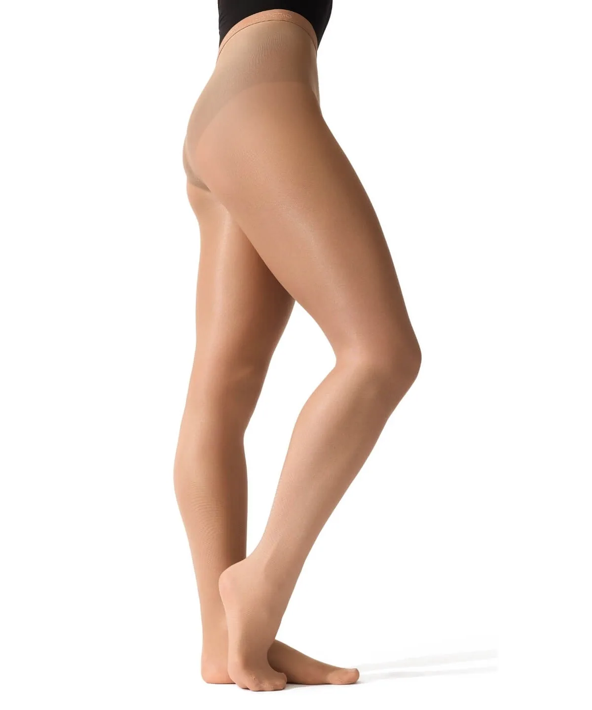 Ultra Shimmery Footed Tight by Capezio