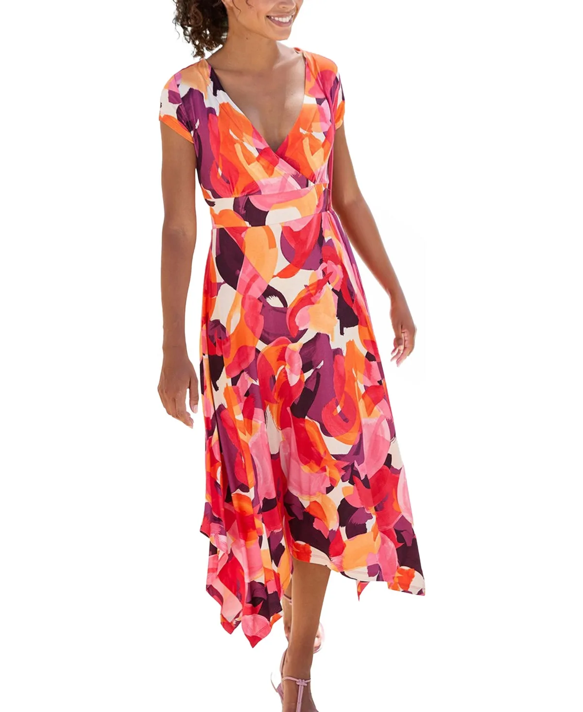 Handkerchief Hem Dress by Lascana