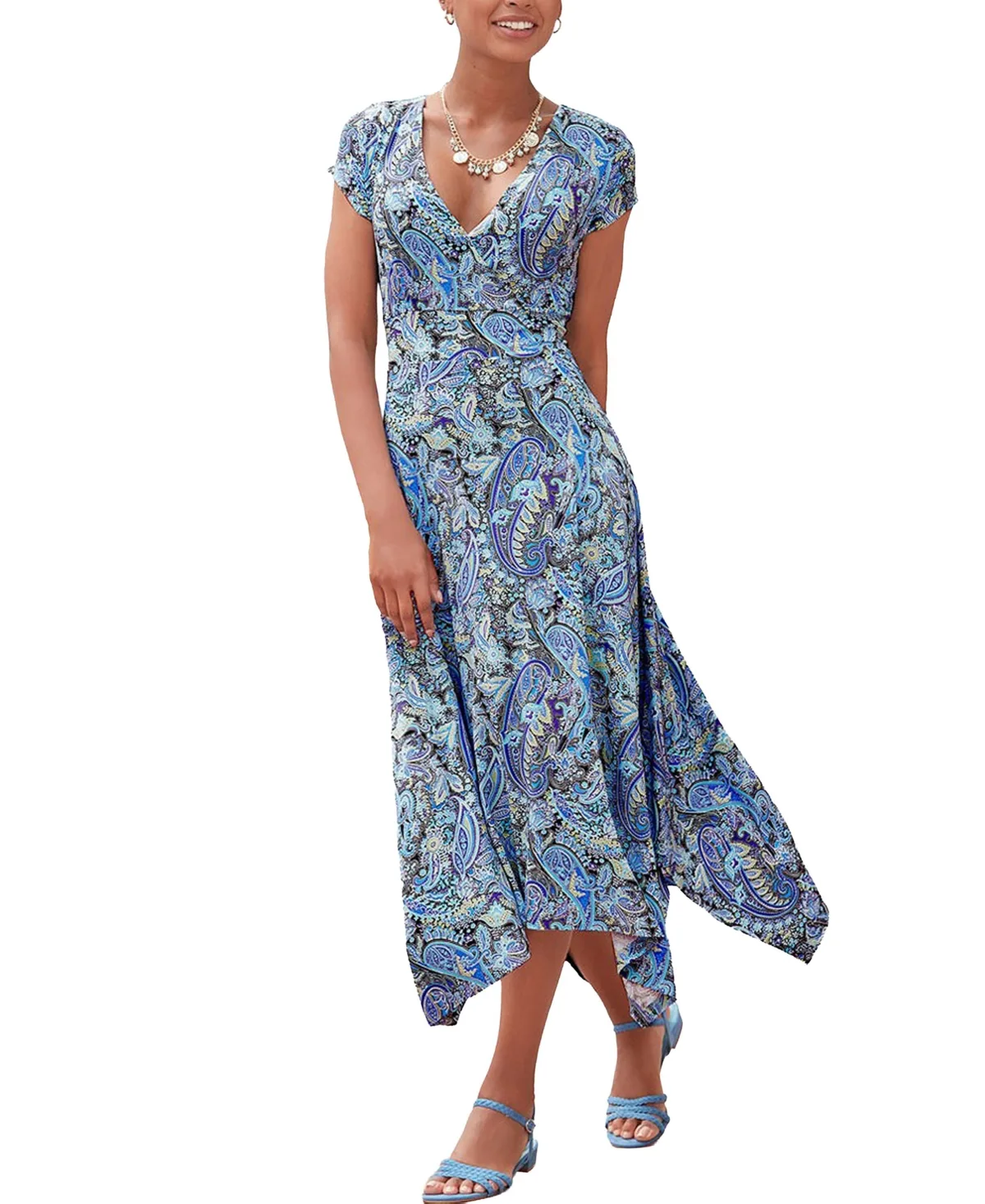 Handkerchief Hem Dress