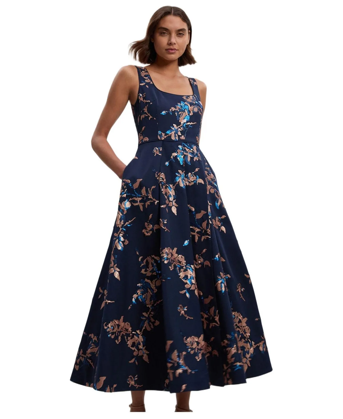 Satin Sequin Prom Dress by Karen Millen