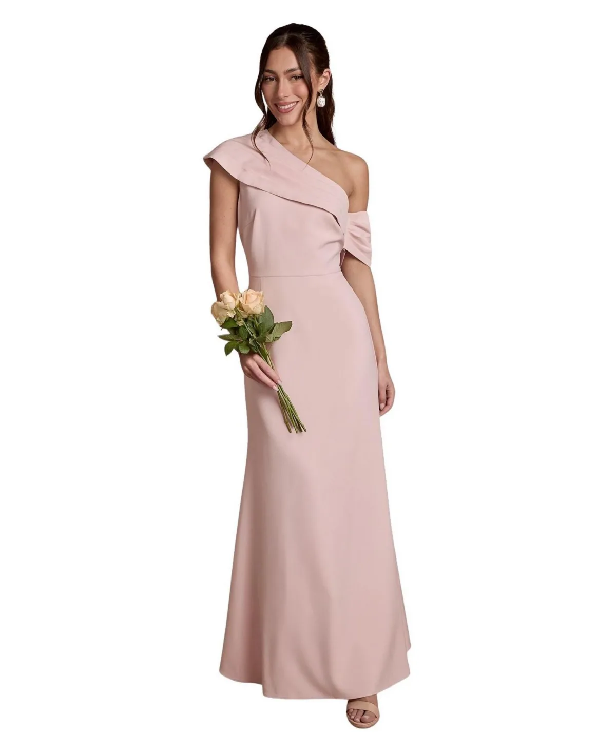 One-Shoulder Asymmetric Maxi Dress by Coast