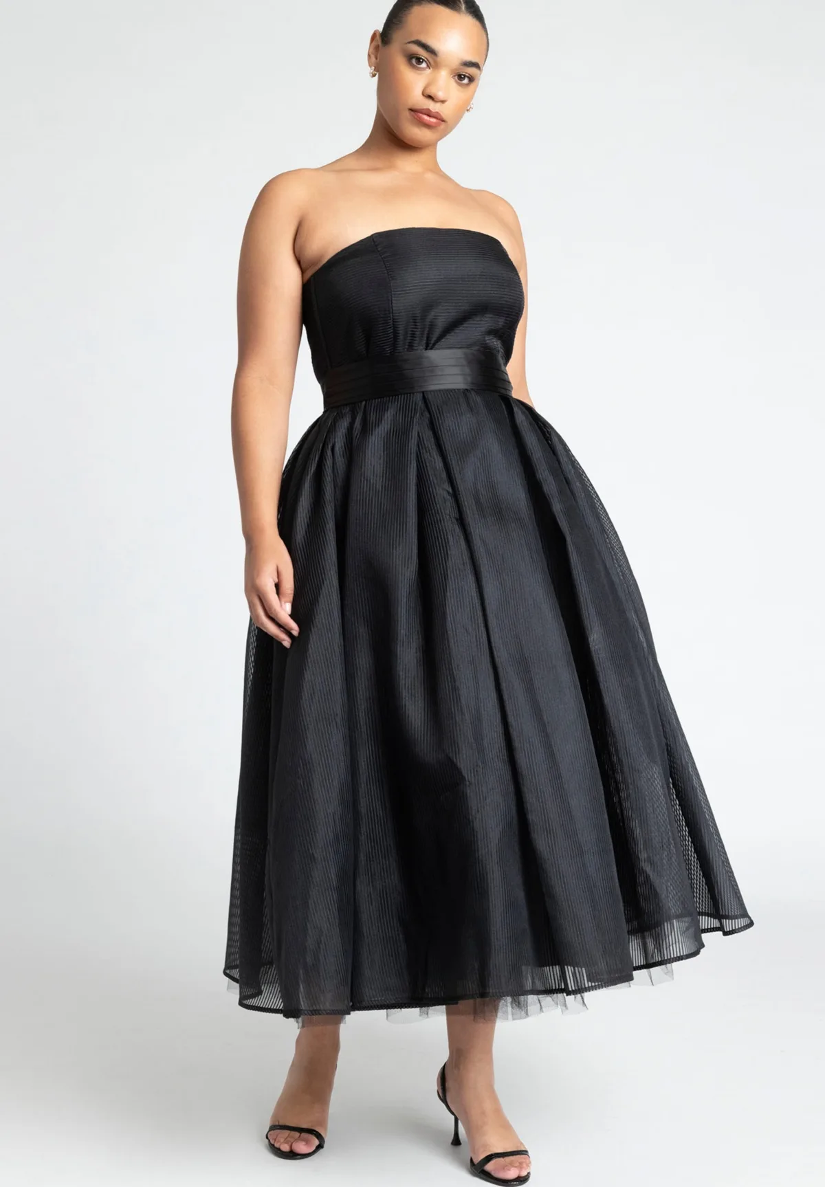 Strapless Crinoline Dress by Eloquii