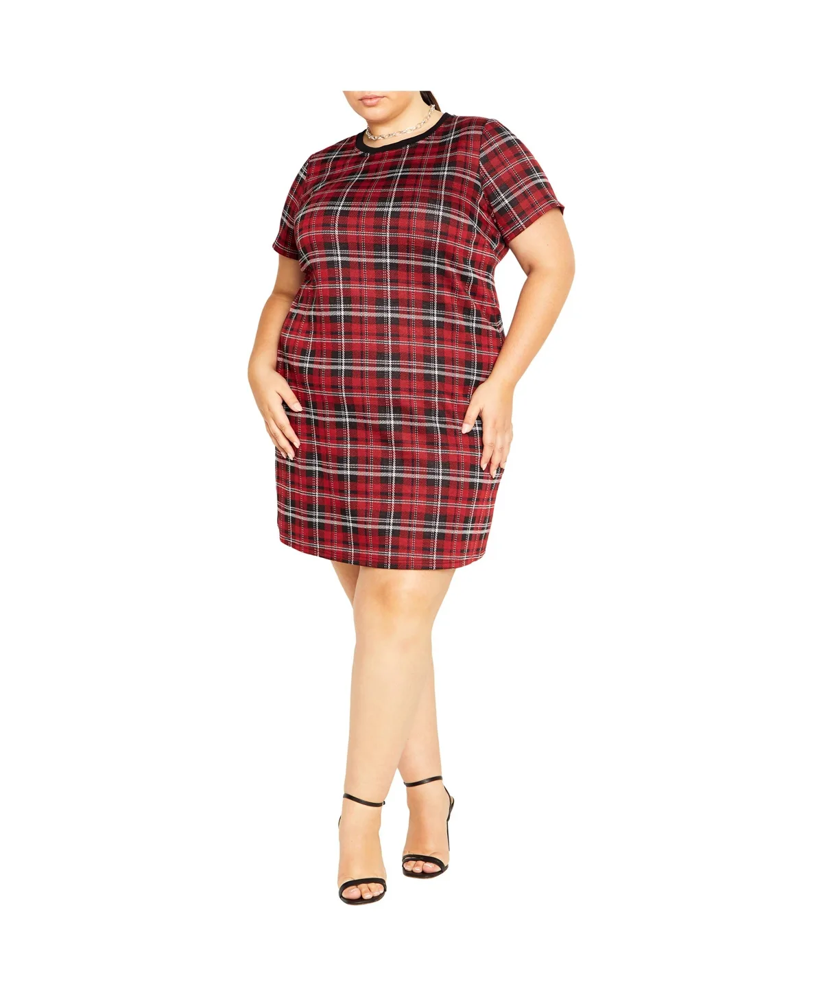 Love Shift Mini Dress by City Chic