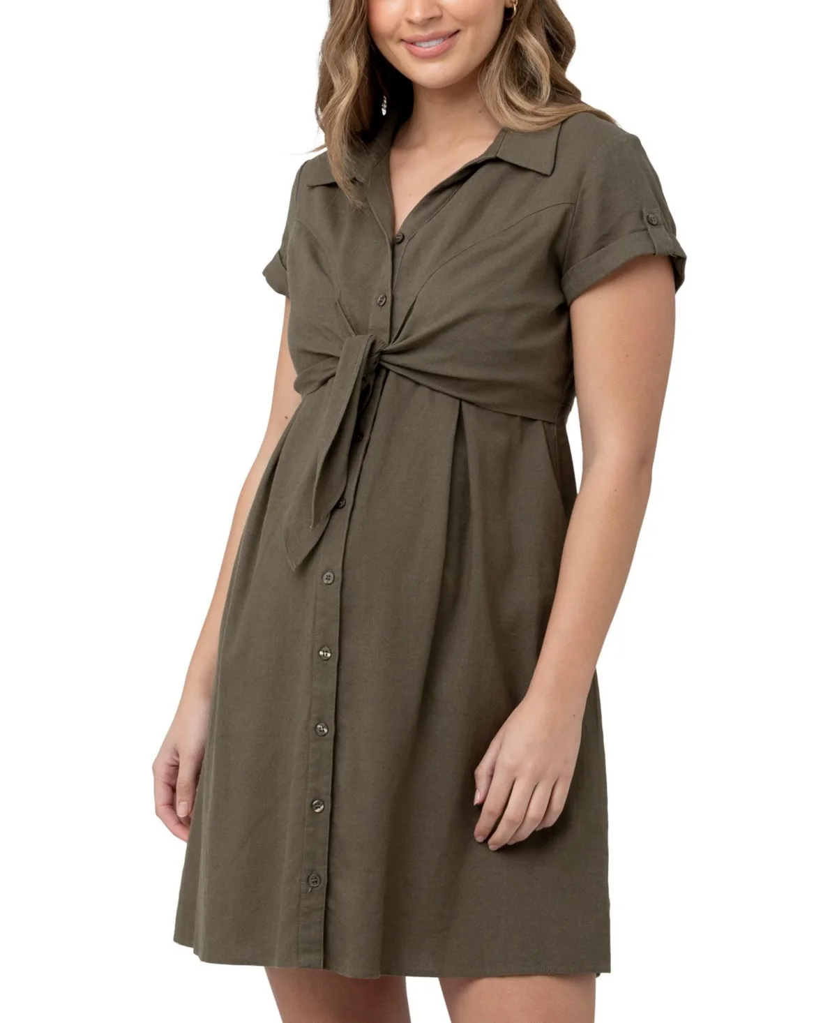 Colette Tie Up Nursing Dress by Ripe Maternity