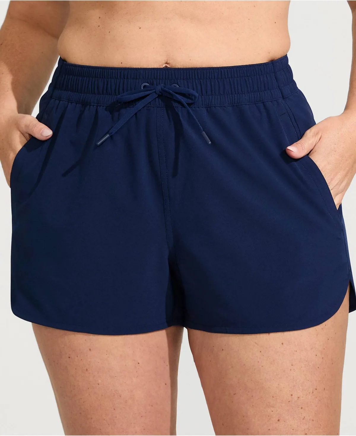 3" Packable Cover-Up Swim Shorts by Lands' End