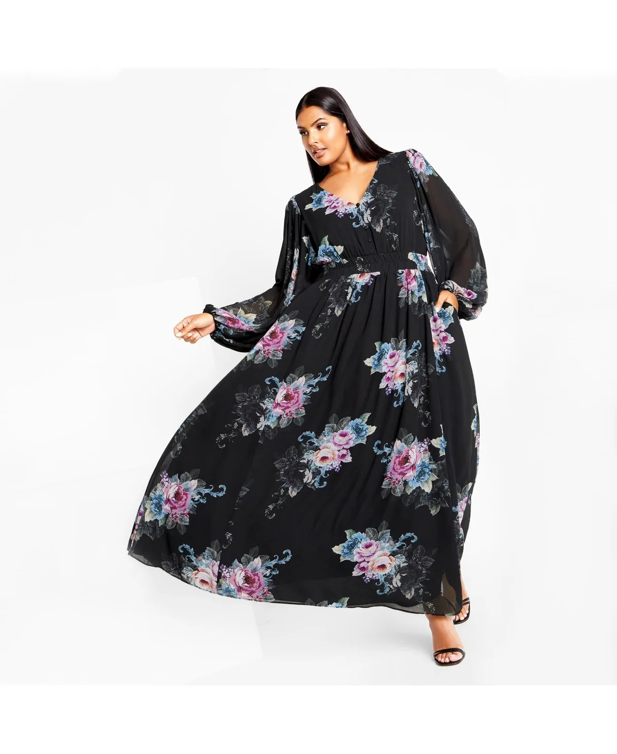 Ottilie Maxi Dress by City Chic
